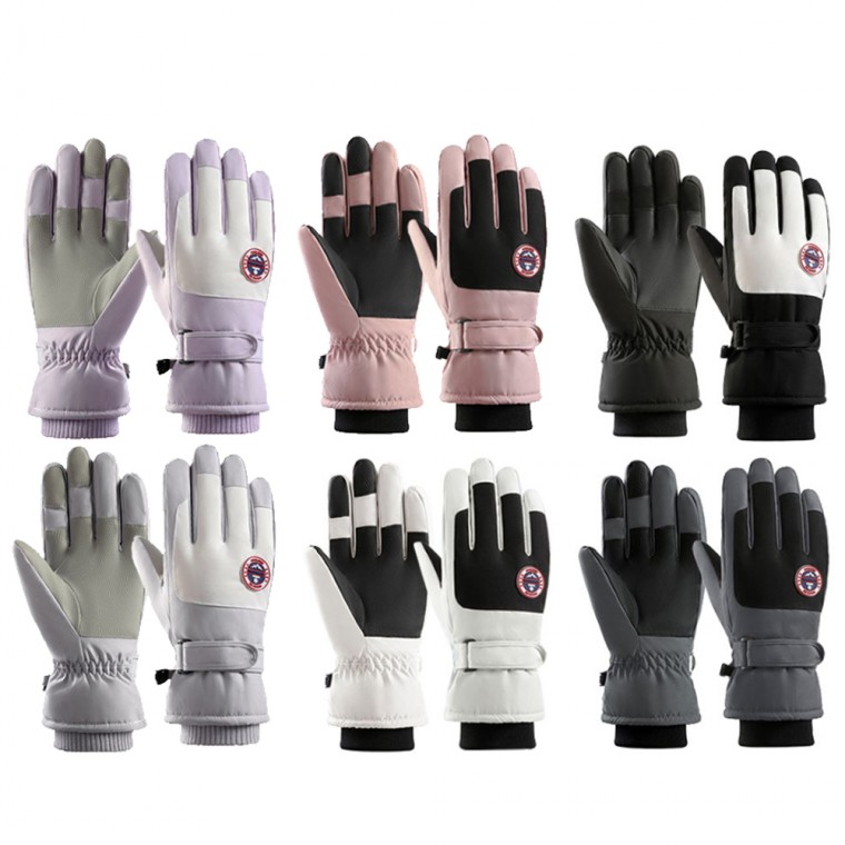 패션 겨울 패딩장갑 따뜻한 보온성 스키 보드 장갑 LW7706