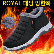 남성용 여성용 패딩 방한슈즈 방한화 보온 털 신발 커플 운동화