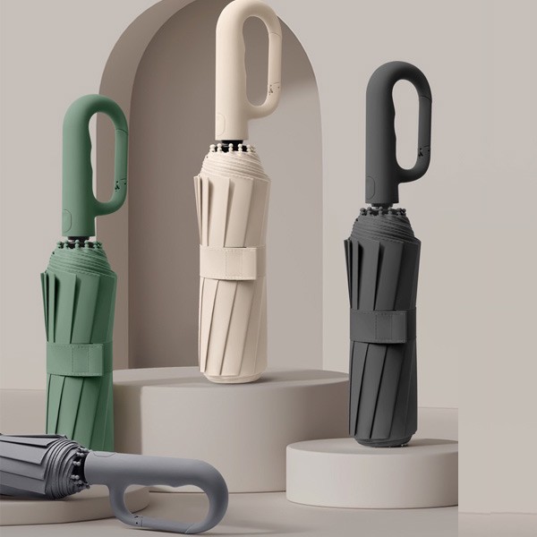 디자인 특허등록 제품 카리비너 10k 이중창살 강풍 비바람 강한 자동우산