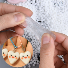 [KC인증] 물에 녹는 플라스틱 젤리플라 키링만들기 키트 100g