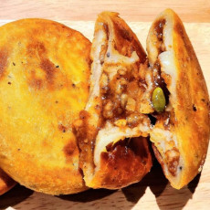 씨앗찹쌀호떡 100g 10개 겨울간식 쌀 구운 냉동씨앗호떡