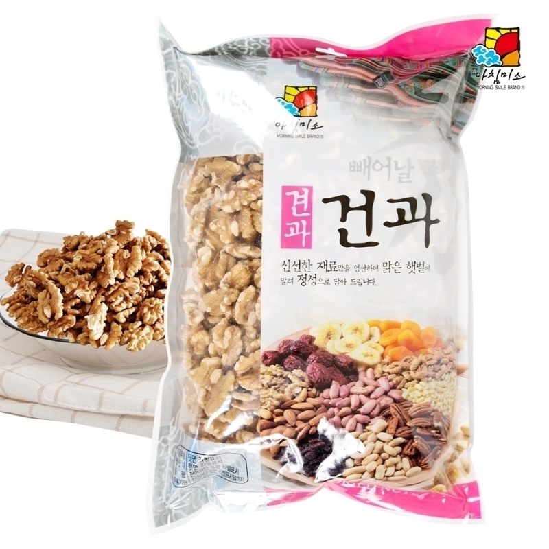 아침미소 깐호두 1kg 조각