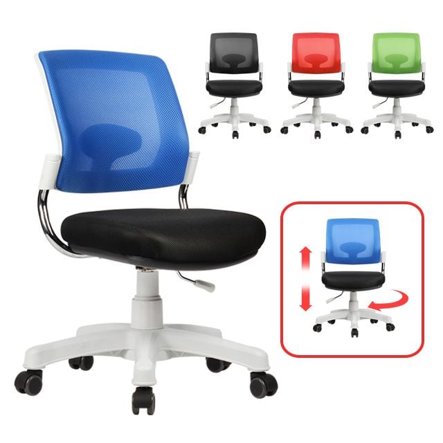 WL타입 팔걸이없는의자 학원 회전 사무 편한 사무실