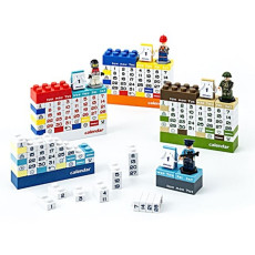 직업별 캐릭터 퍼즐 달력만들기 DIY 블록 캘린더