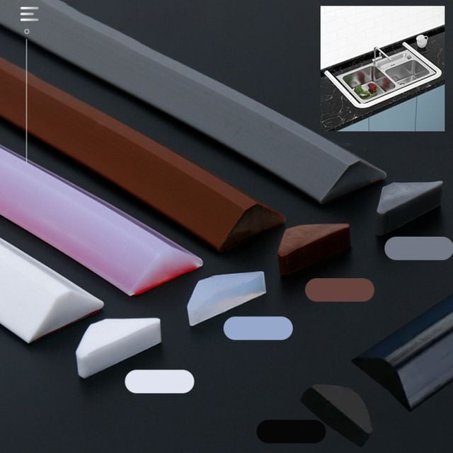 키밍 2M 실리콘 물막이 욕실 물튀김방지 화장실