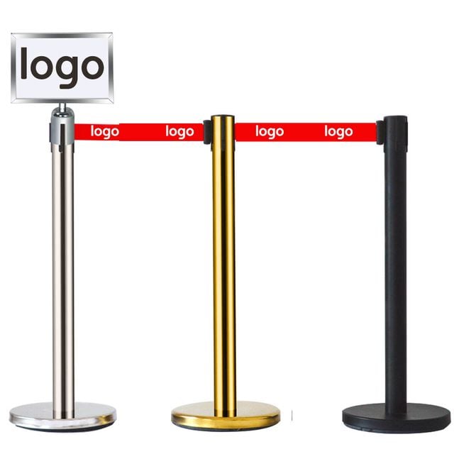 차단봉 벨트차단봉 레드 2m 자동 스텐 가이드라인