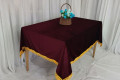 벨벳테이블보 벨벳식탁보 행사용테이블보 185cmx155cm