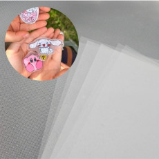 키링 만들기 DIY 열수축 마술종이 투명 (10매)