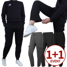 (1+1) 보카시 울트라 웜 기모 카고 조거 팬츠