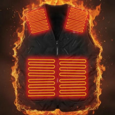 MAX SMART 발열조끼 3단조절 온열 기모 열선 조끼