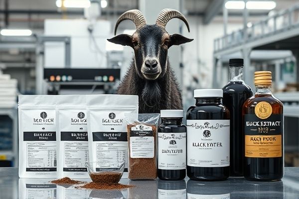 현대적 흑염소 진액 제품