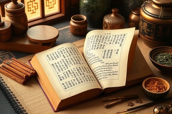 한의학 고전 서적과 계피