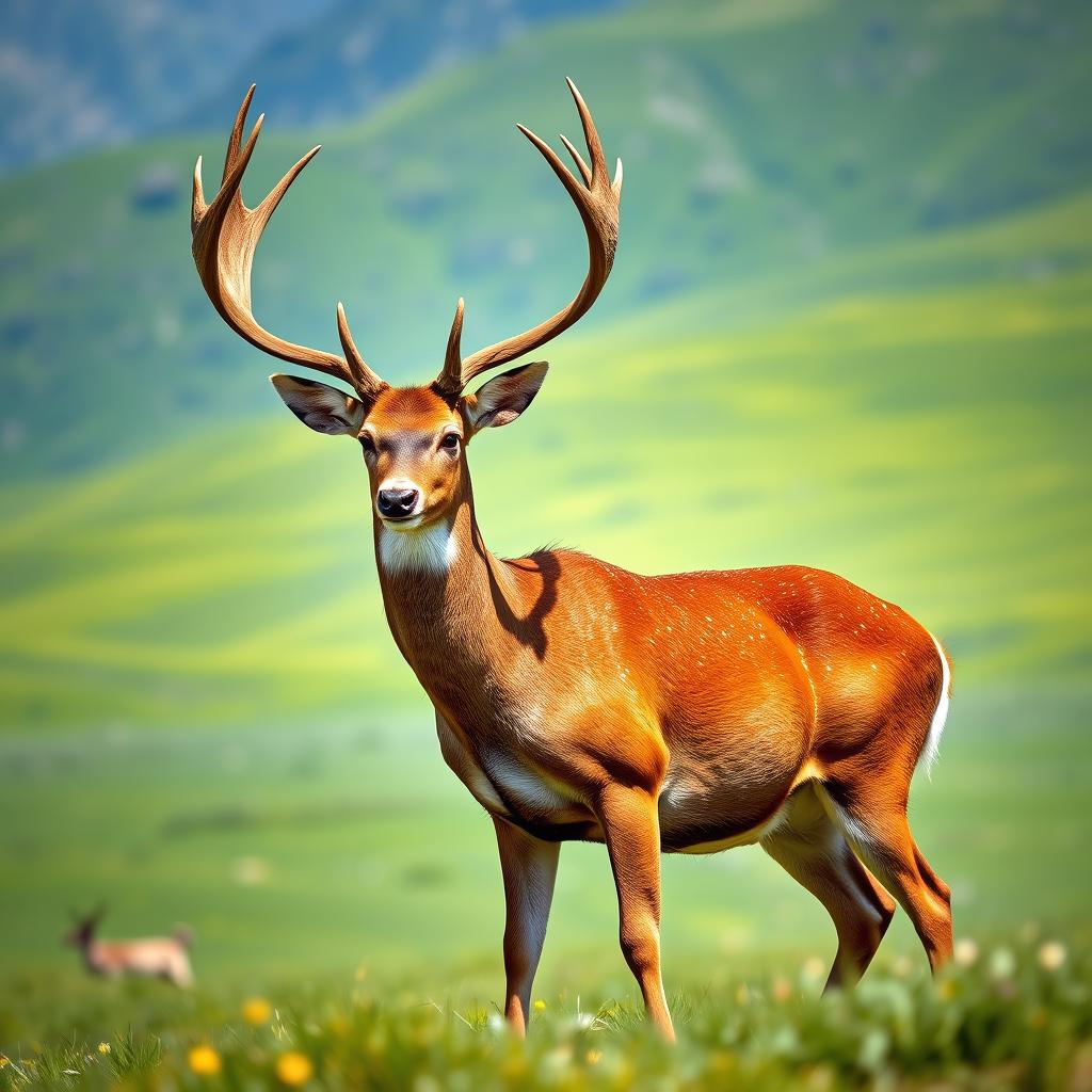 붉은사슴과 녹용