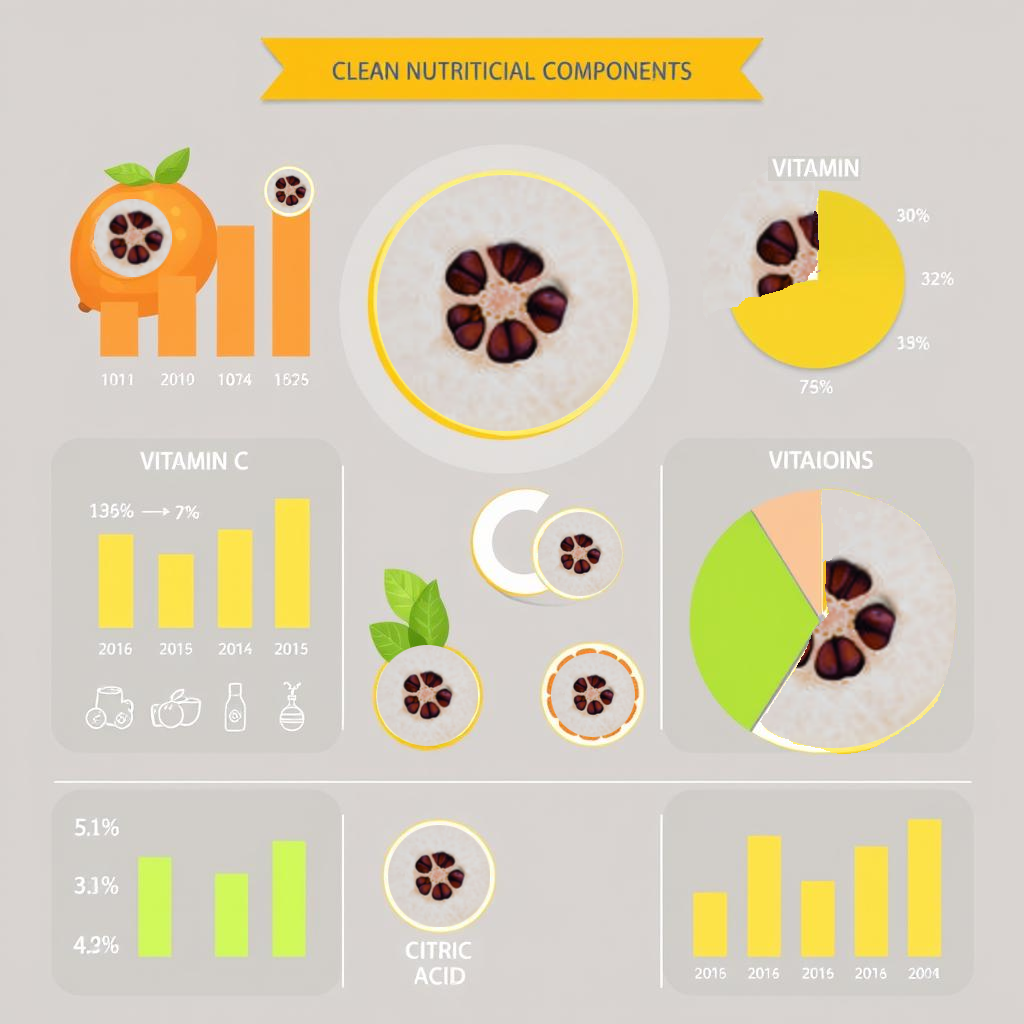 모과 영양성분 인포그래픽