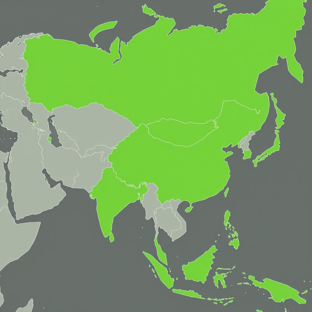 오가피 재배 지역 지도
